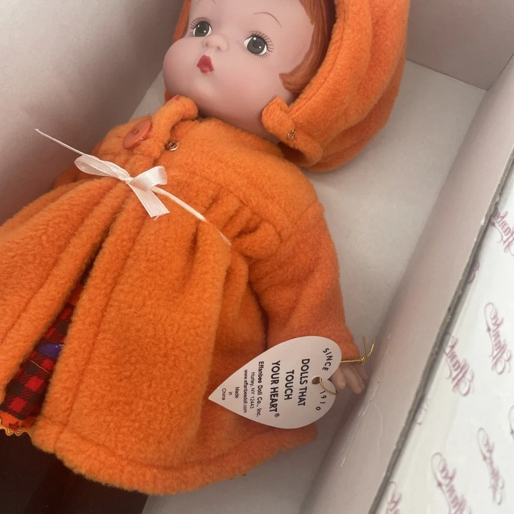 Effanbee Patsy Pumpkin Patch Doll Redhead October Fall Halloween Vintage 2003